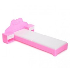 Огонек  Кровать для куклы (розовая) уп-16шт. С-1387