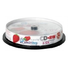 Диск SMARTBUY CD-RW 80MIN 4-12X CB-10