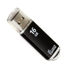 Память USB флеш SMARTBUY 16GB V-CUT BLACK