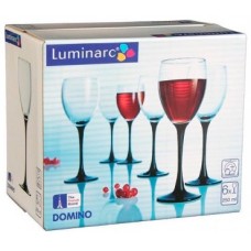 Набор фужеров LUMINARC ДОМИНО для вина 6шт 250мл (H8169)