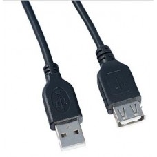 Кабель (usb) PERFEO U4504 USB2.0 A вилка - А розетка 3 м