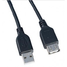 Кабель (usb) PERFEO U4502 USB2.0 A вилка - А розетка 1 м