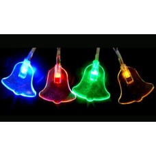 ВОЛШЕБНАЯ СТРАНА Электрогирлянда светодиодная Колокольчики LED-B-30-3-MC 101571 ВОЛШЕБНАЯ СТРАНА Электрогирлянда светодиодная Колокольчики LED-B-30-3-MC 101571