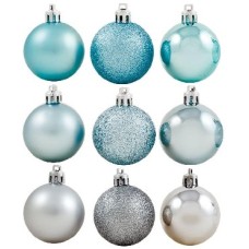 ВОЛШЕБНАЯ СТРАНА Шары Иней 6 см 9 шт/уп 001271 ВОЛШЕБНАЯ СТРАНА Шары Иней 6 см 9 шт/уп 001271