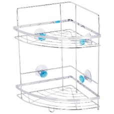 РЫЖИЙ КОТ W2667 Полка угловая двухъярусная Бриллиант синий 310795