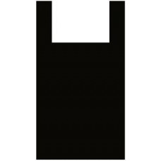 АРТПЛАСТ Пакет-майка 25+12х45 (Черный) (100)