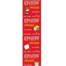 КОМАРОФФ НАРОДНЫЙ Пластины продольные, 10 шт