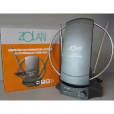 ТВ-антенна комнатная ZOLAN ANT-701 активная