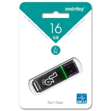 Память USB флеш SMARTBUY 16GB GLOSSY SERIES DARK GREY USB 3.0