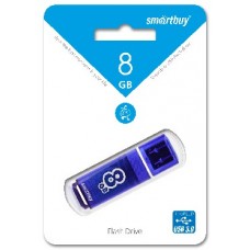 Память USB флеш SMARTBUY 8GB GLOSSY SERIES DARK BLUE USB 3.0