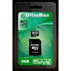 EXPLOYD MicroSDHC 8GB Class4 + адаптер SD [EX008GCSDHC4-AD]