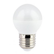Лампа светодиодная ECOLA K7QV54ELC LED 5,4W G45 220V E27 4000K шар (композит) 75х45 (5)