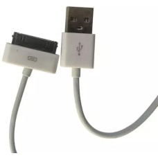 Кабель (usb) OLTO ACCZ-3013 USB - APPLE IPHONE4 (30-PIN) 1м белый Кабель (usb) OLTO ACCZ-3013 USB - APPLE IPHONE4 (30-PIN) 1м белый