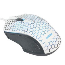 Мышь проводная SMARTBUY SBM-334-W ONE с подсветкой белая