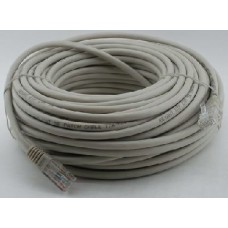 Кабель-патчкорд REXANT (18-1012) UTP 5E кат. литой 25,0 м, серый Кабель-патчкорд REXANT (18-1012) UTP 5E кат. литой 25,0 м, серый