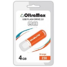 Память USB флеш OLTRAMAX OM-4GB-230-оранжевый