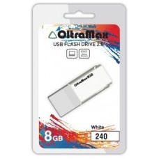 Память USB флеш OLTRAMAX OM-8GB-240-белый