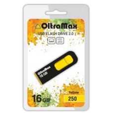 Память USB флеш OLTRAMAX OM-16GB-250-желтый