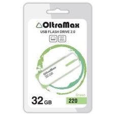 Память USB флеш OLTRAMAX OM-32GB-220-зеленый