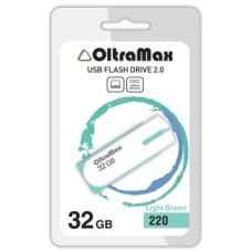 Память USB флеш OLTRAMAX OM-32GB-220-св.зеленый
