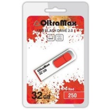 Память USB флеш OLTRAMAX OM-32GB-250-красный