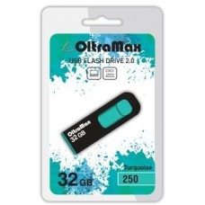 Память USB флеш OLTRAMAX OM-32GB-250-бирюзовый