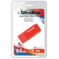 Память USB флеш OLTRAMAX OM-64GB-240-красный