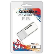 Память USB флеш OLTRAMAX OM-64GB-240-белый