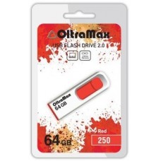 Память USB флеш OLTRAMAX OM-64GB-250-красный