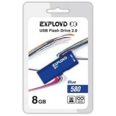 Память USB флеш EXPLOYD 8GB-580-синий