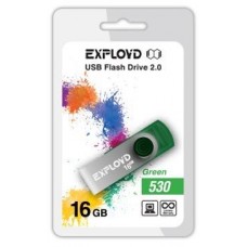 Память USB флеш EXPLOYD 16GB 530 зеленый