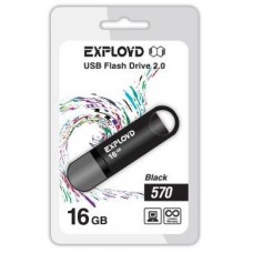 Память USB флеш EXPLOYD 16GB-570-черный