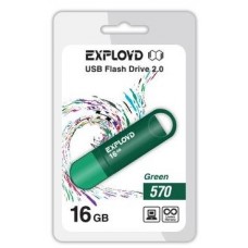 Память USB флеш EXPLOYD 16GB-570-зеленый