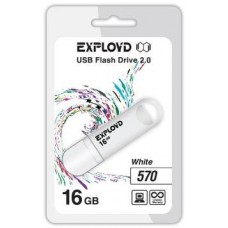 Память USB флеш EXPLOYD 16GB-570-белый