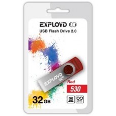 Память USB флеш EXPLOYD 32GB 530 красный