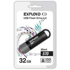 Память USB флеш EXPLOYD 32GB-570-черный