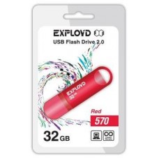 Память USB флеш EXPLOYD 32GB-570-красный