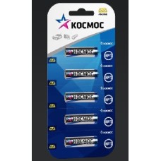 Батарейка КОСМОС LR6_5BL (60/480)