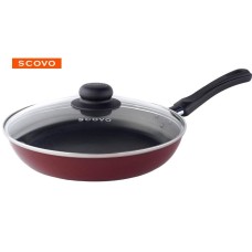 Сковорода SCOVO expert СЭ-030 со стекл. крышкой д.28 см (2)