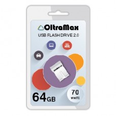 Память USB флеш OLTRAMAX OM-64GB-70-белый