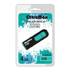 Память USB флеш OLTRAMAX OM-4GB-250-бирюзовый