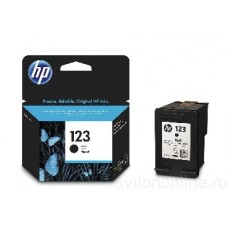 HP 123 (F6V17AE) черный