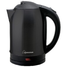 Чайник электрический  HOMESTAR HS-1009 black (002995) нержавейка черный