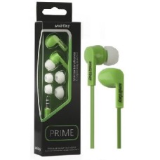 Наушники SMARTBUY SBE-155 PRIME плоский кабель зеленый