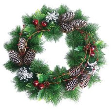 ВОЛШЕБНАЯ СТРАНА Венок Новогодний SYCB17-197 38 см 102015 ВОЛШЕБНАЯ СТРАНА Венок Новогодний SYCB17-197 38 см 102015
