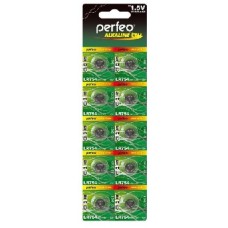Батарейка PERFEO LR754-10BL ALKALINE CELL 393A AG5
