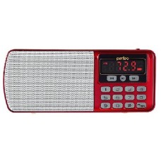 Радиоприёмник PERFEO ЕГЕРЬ FM+/MP3/USB красный (i120-RED)