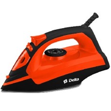 Утюг DELTA DL-755 черный с оранжевым