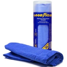 GOODYEAR GY000001 Cинтетическая замша 43х32 см с тиснением в тубе компакт