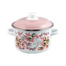 Кастрюля эмалированная APPETITE 6RD201M Bird 4,0л